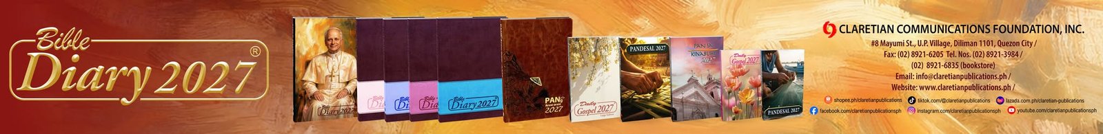 Claretian Publications 2027 seasonals banner